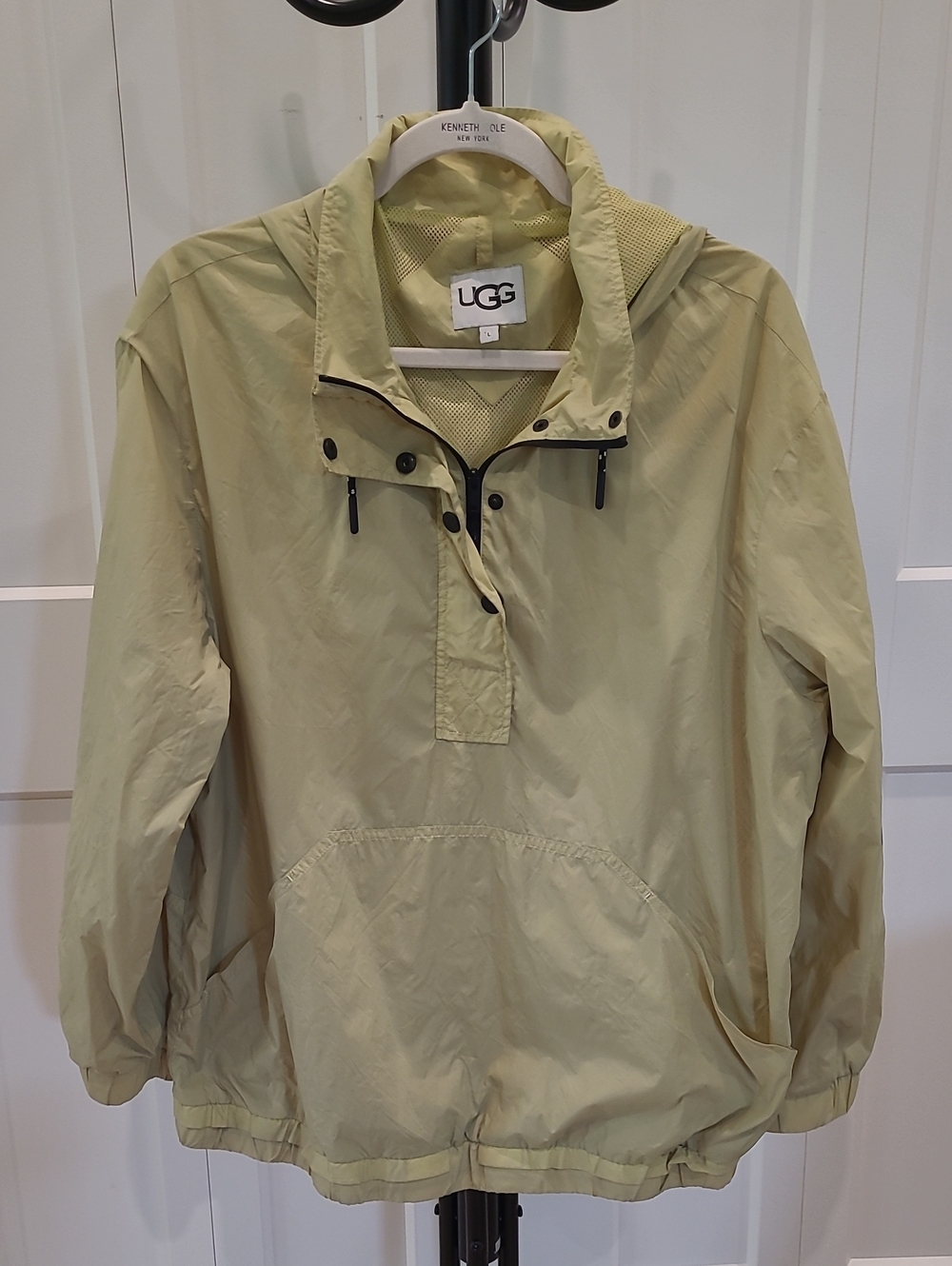 UGG Olive Green Half-Zip Pullover Jacket